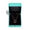 Tiffany Lock Small Pendant in Rose Gold with_yythkg - Image 4