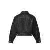 Cropped Monogram Jacquard Denim Jacket_ - Women -_y - Image 2